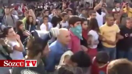 Gezi Parkı’nda “nikah” gerginliği