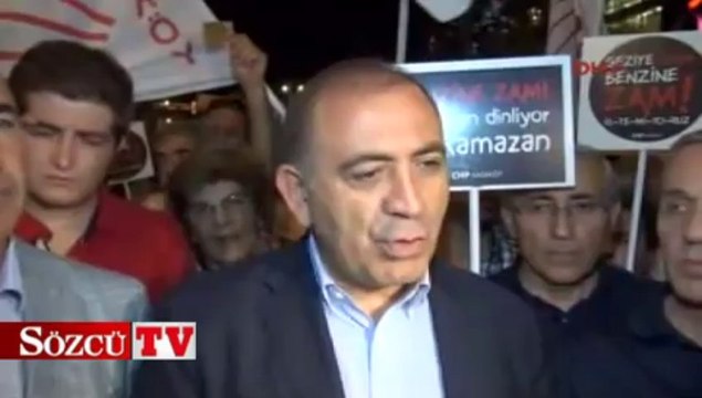Benzin zammına protesto