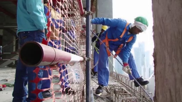 Nepalíes muertos en obras de Catar