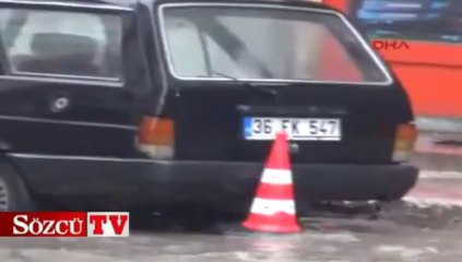 Yağmur göle çevirdi