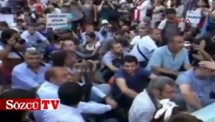 Bu kez gazeteciler Taksim’de