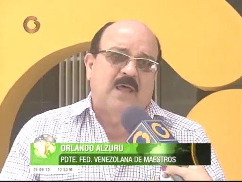 Pdt. Federación Venezolana de Maestros: Nuestras espectativas con respecto al aumento eran mayores