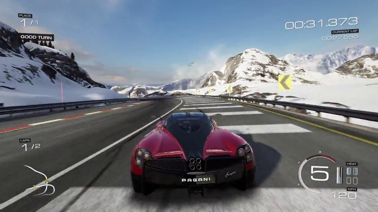Forza Motorsport 5 - Direct Feed Gameplay : Bernese Alps
