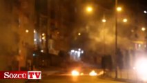 Göstericiler dernek binasını yaktı