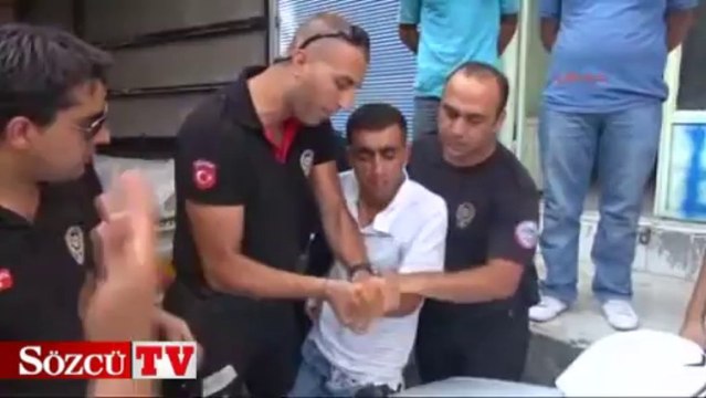 Yakalanacağını anlayınca bakın ne yaptı