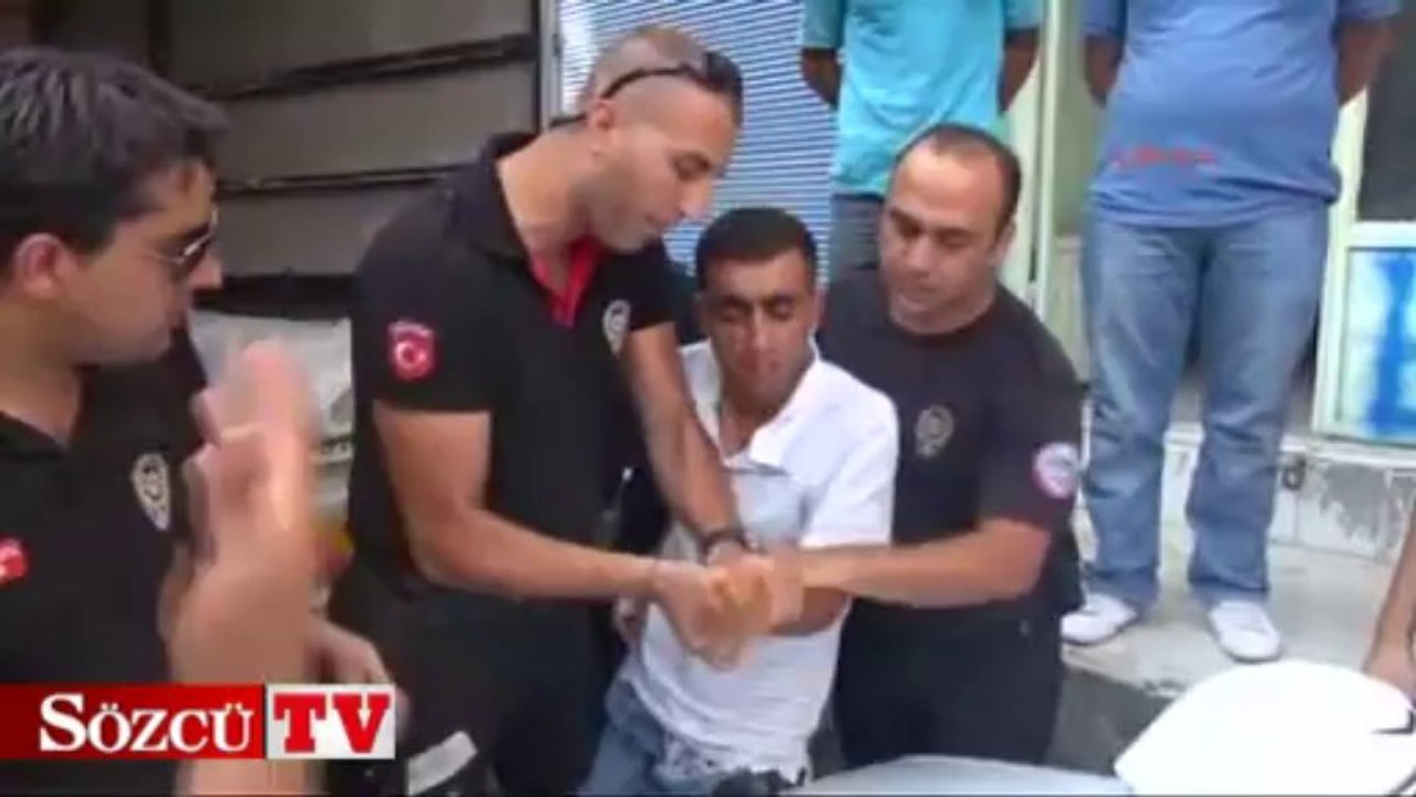 Yakalanacağını anlayınca bakın ne yaptı