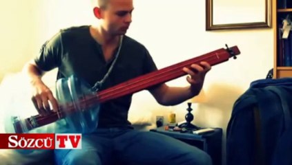 Damacanadan bas gitar yaptı