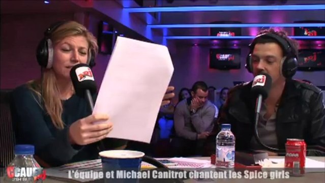 L'équipe et Michaël Canitrot chantent les Spice girls - C'Cauet sur NRJ