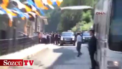 Başbakan’ın konvoyunda kaza