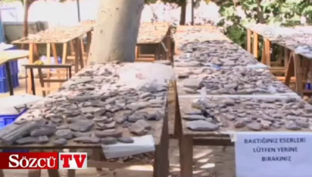 400 yıllık tabaklar su yüzüne çıkıyor