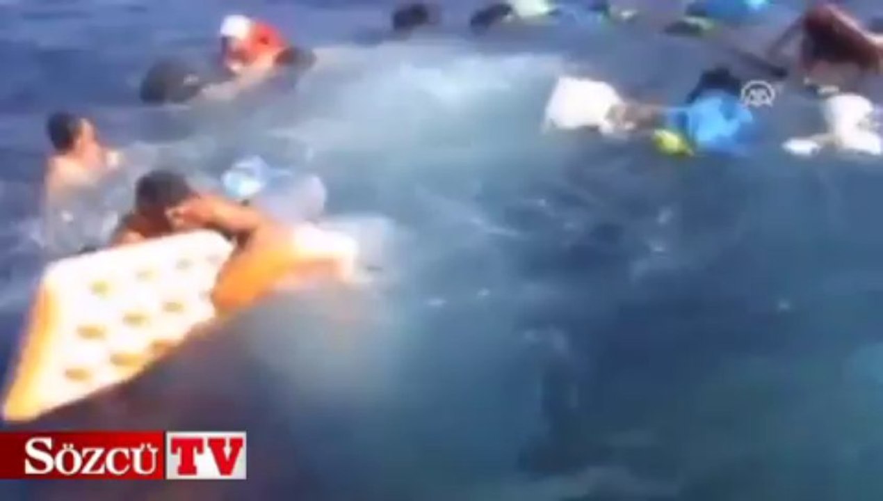 Tekne dakika dakika böyle battı