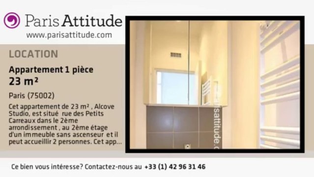 Appartement Alcove Studio à louer - Montorgueil, Paris - Ref. 7342