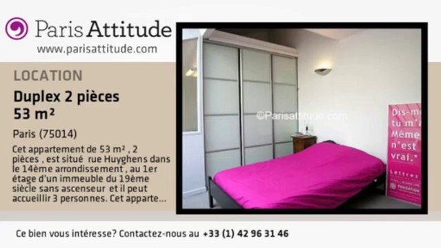 Duplex 1 Chambre à louer - Montparnasse, Paris - Ref. 7188