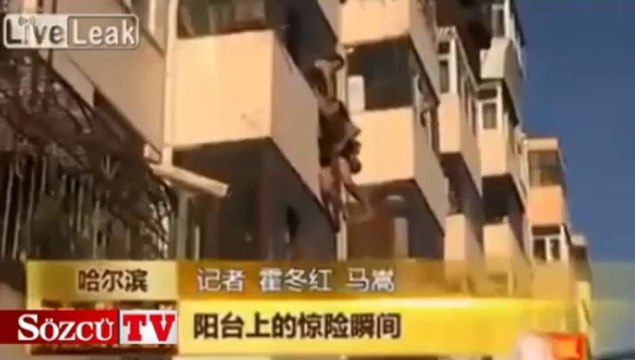 Genç kızı böyle kurtardı