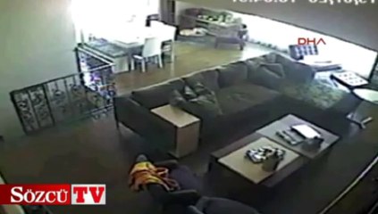 Ne alarm ne de güvenlik kamerası durdurabildi