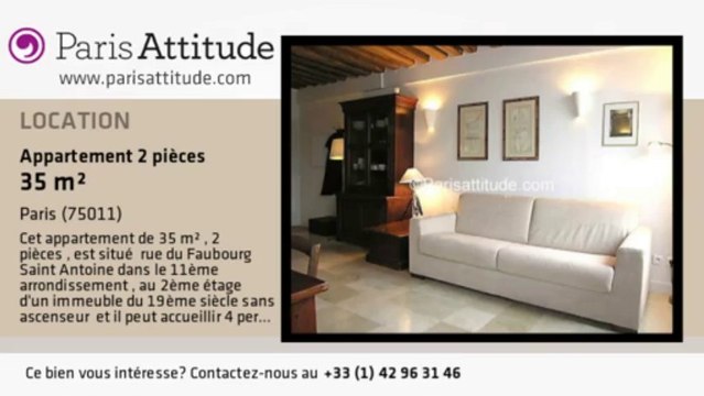 Appartement 1 Chambre à louer - Bastille, Paris - Ref. 6626