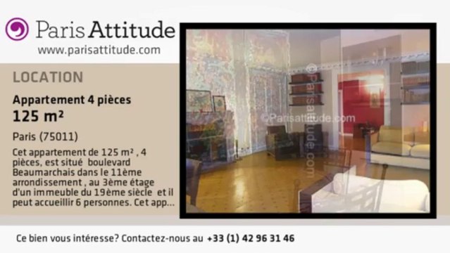 Appartement 3 Chambres à louer - Bastille, Paris - Ref. 6412