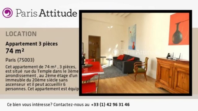 Appartement 2 Chambres à louer - Centre George Pompidou, Paris - Ref. 8697