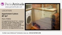 Appartement 2 Chambres à louer - Châtelet, Paris - Ref. 5821