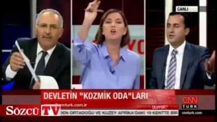 Canlı yayında gergin anlar!