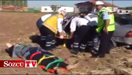 Başbakan’ın koruması kaza yaptı: 3 yaralı