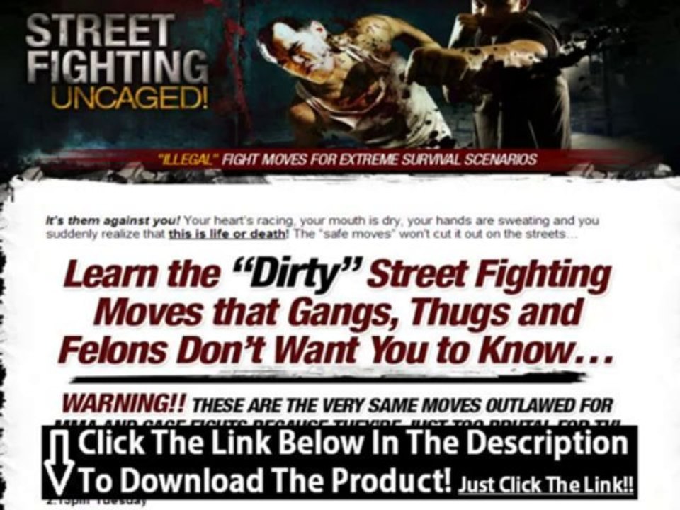 Jeff Anderson Street Fighting Uncaged Review + Street Fighting Uncaged Review