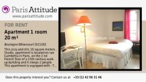 Studio Apartment for rent - Boulogne Billancourt, Boulogne Billancourt - Ref. 5794