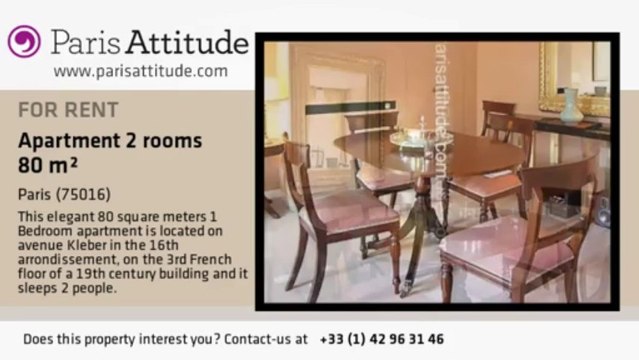 1 Bedroom Apartment for rent - Victor Hugo, Paris - Ref. 4492