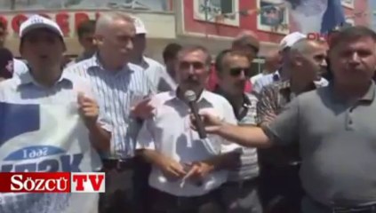 AKP önünde eyleme izin yok