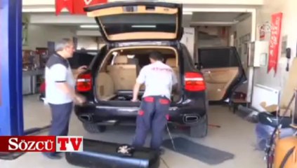 Porsche cipe tüp taktırdı