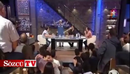 Canlı yayında Fedon’dan ayıp hareket