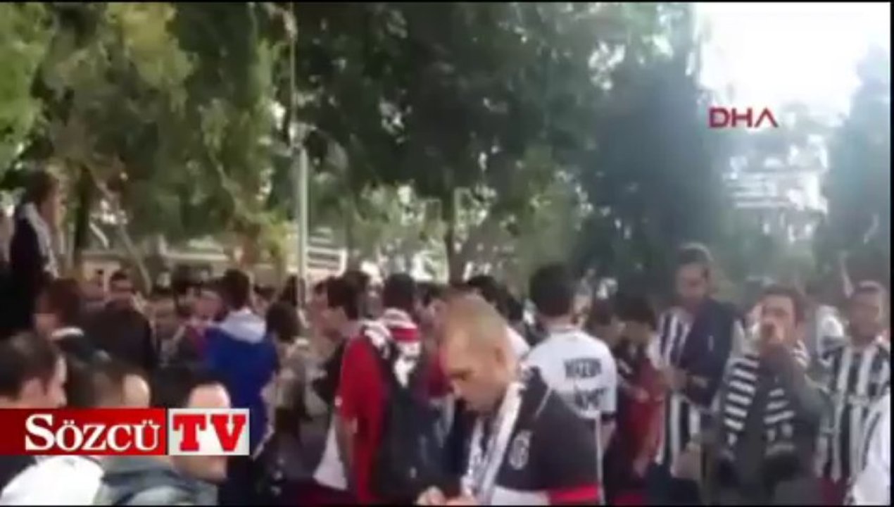 Beşiktaş taraftarı “Kazan”da toplandı