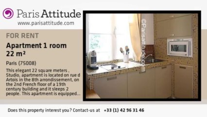 Studio Apartment for rent - Champs Elysées, Paris - Ref. 7601
