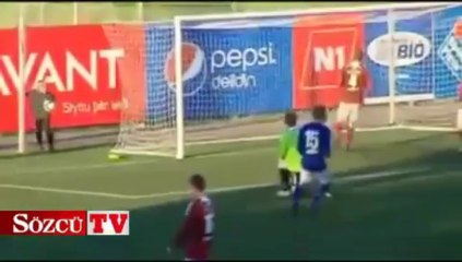 Gol sevincinde level atlayan takım