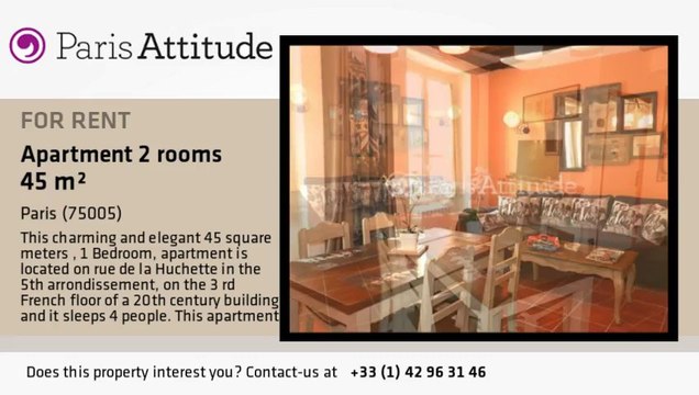 1 Bedroom Apartment for rent - Quartier Latin/St Michel, Paris - Ref. 8504