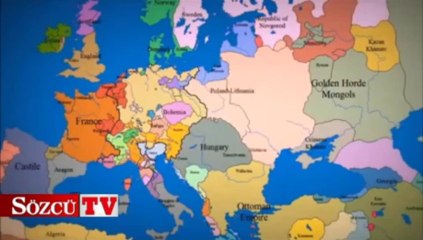 3 dakikada 1000 yıllık avrupa tarihi