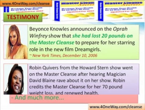 Master Cleanse Detox | Master Cleanse Secrets