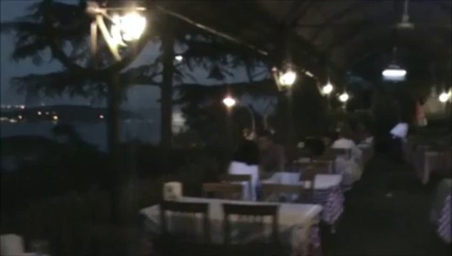 Lunapark Restaurant Buyukada mehtap manzarası