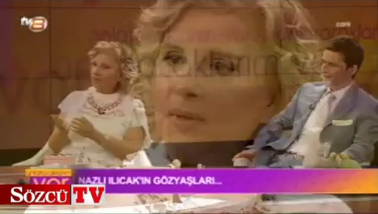 Nazlı Ilıcak canlı yayında hıçkıra hıçkıra ağladı