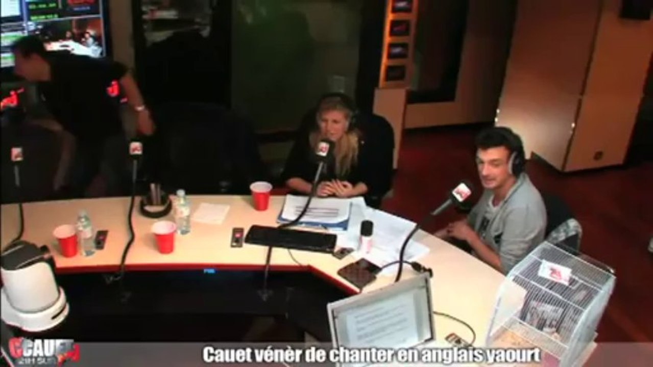 Cauet vexé de chanter en anglais yaourt - c'Cauet sur NRJ