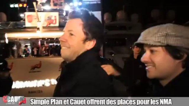 Simple Plan et Cauet offrent des places pour les NMA - C'Cauet sur NRJ