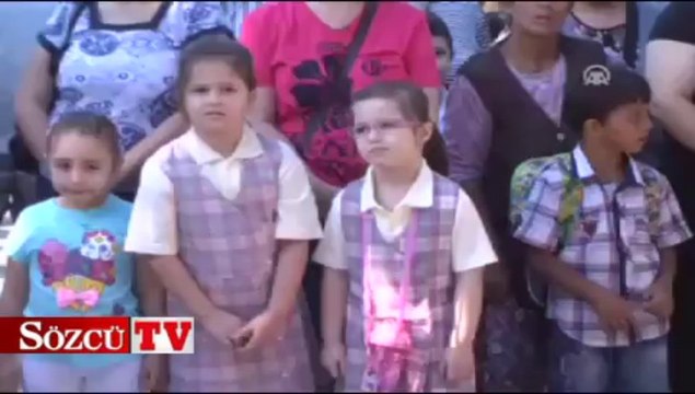 Ders zili minik öğrenciler için çaldı