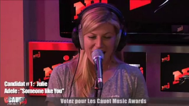 Cauet Music Awards - Julie - C'Cauet sur NRJ