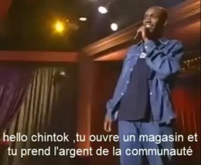dave chapelle répond a dieudonné , peut on tout dire