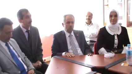 MİLLETVEKİLİ TEMEL COŞKUN, SEVİM GÖĞEZ İLKÖĞRETİM OKULUNDA ÖĞRETMENLERLE BİR ARAYA GELDİ