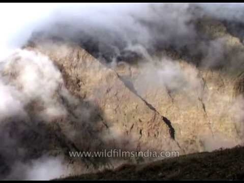 Crags and spires in the inner sanctuary of Nanda Devi