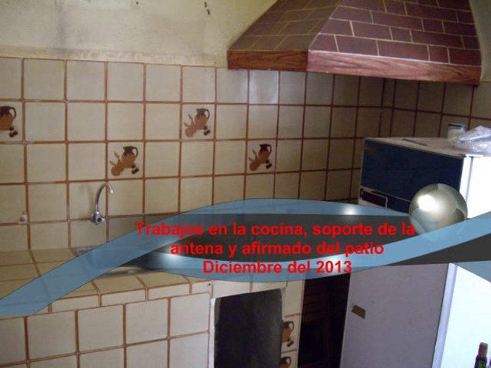 Trabajos cocina-base antena y patio