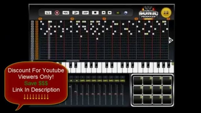 Beat Maker Online - Make Your Own Beats Easy with Sonic Producer + Discount!