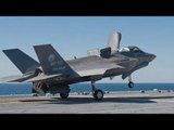 F-35B makes its first vertical landing on USS Wasp