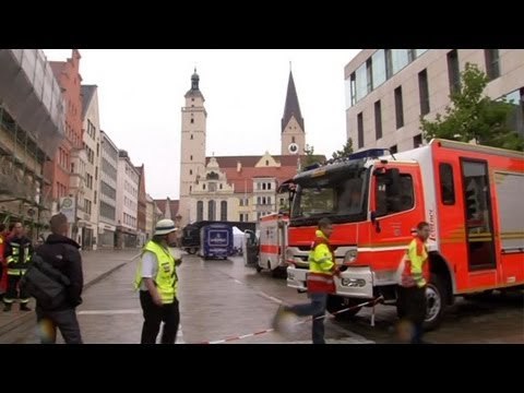 German city hall siege over: captor shot and arrested